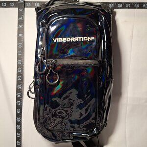 Vibedration Hydration Backpack w/o bladder Black vinyl-like Used